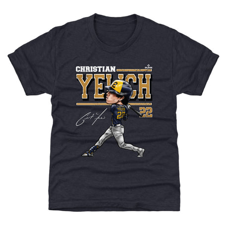 Christian Yelich Kids T-Shirt | 500 LEVEL