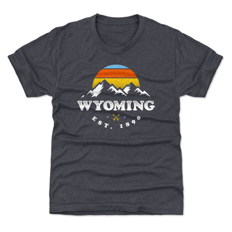 Wyoming Kids T-Shirt | 500 LEVEL