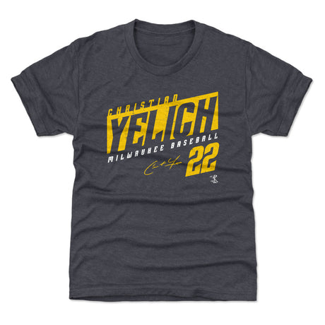 Christian Yelich Kids T-Shirt | 500 LEVEL