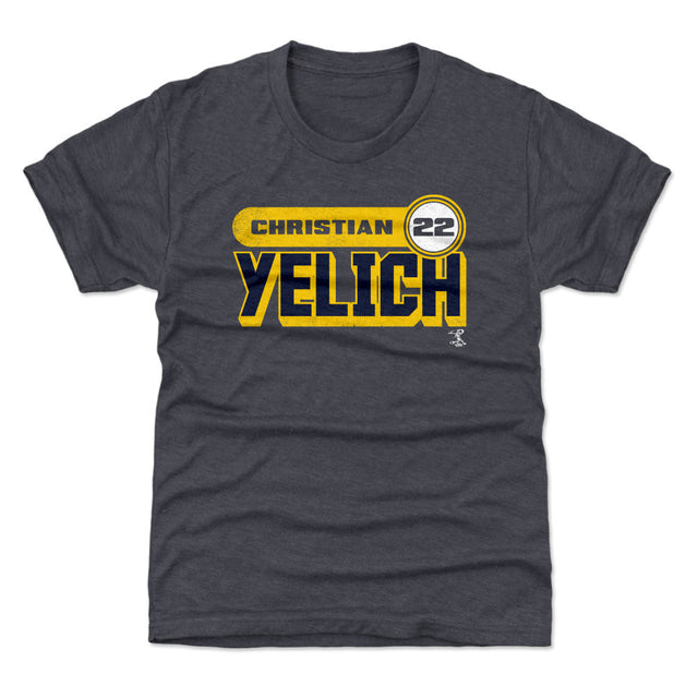 Christian Yelich Kids T-Shirt | 500 LEVEL