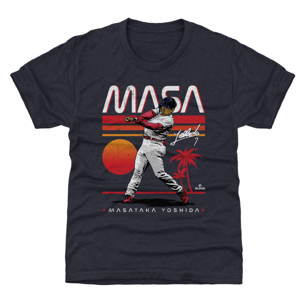 Masataka Yoshida Youth Shirt, Boston Baseball Kids T-Shirt