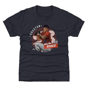Hunter Brown Kids T-Shirt | 500 LEVEL