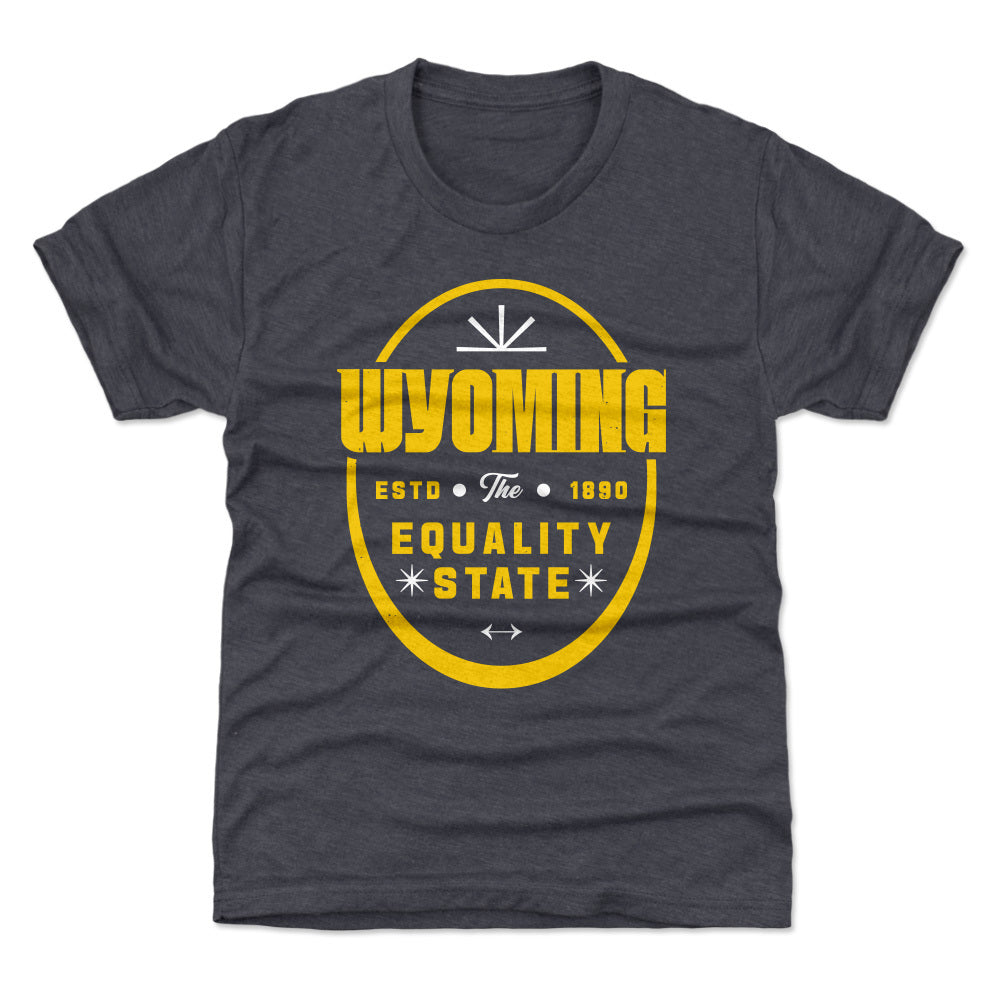 Wyoming Kids T-Shirt | 500 LEVEL