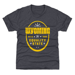 Wyoming Kids T-Shirt | 500 LEVEL