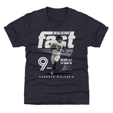 Kenneth Walker III Kids T-Shirt | 500 LEVEL