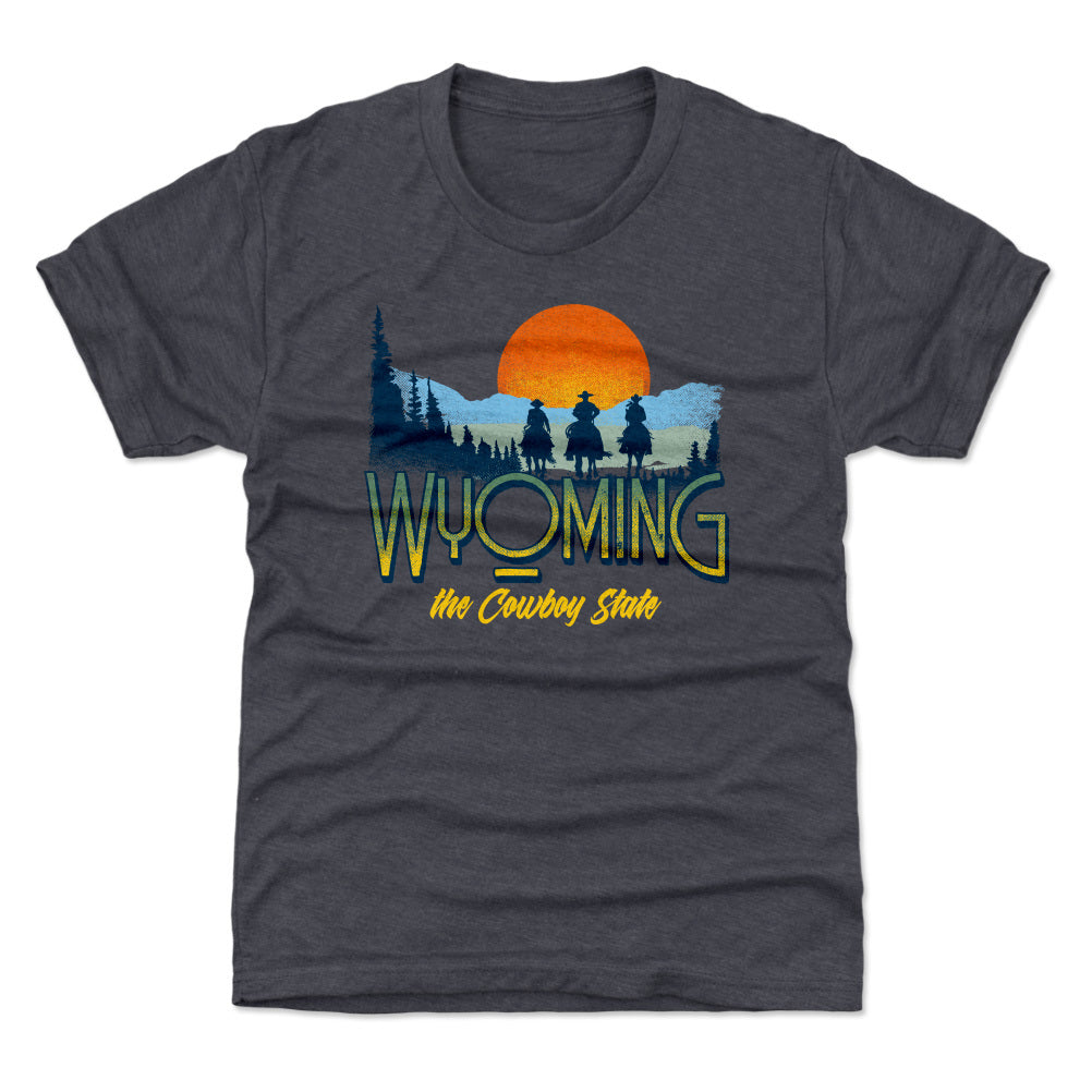 Wyoming Kids T-Shirt | 500 LEVEL