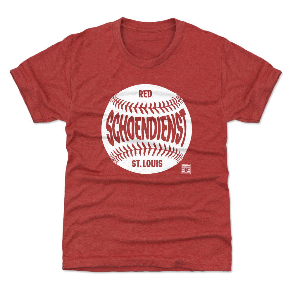 Red Schoendienst Kids T-Shirt | 500 LEVEL