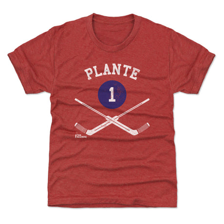 Jacques Plante Kids T-Shirt | 500 LEVEL