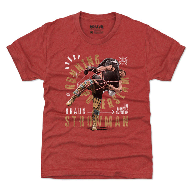 Braun Strowman Kids T-Shirt | 500 LEVEL
