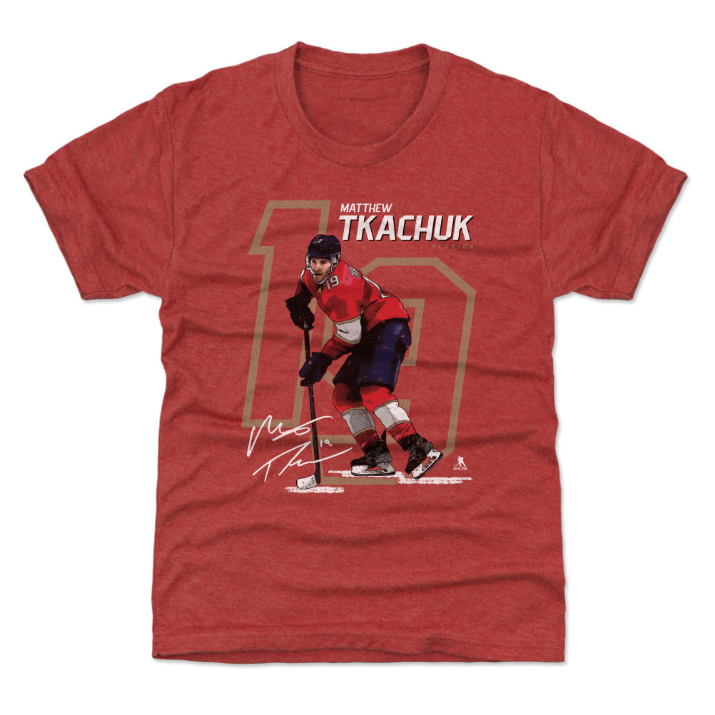 Matthew Tkachuk Kids T-Shirt | 500 LEVEL