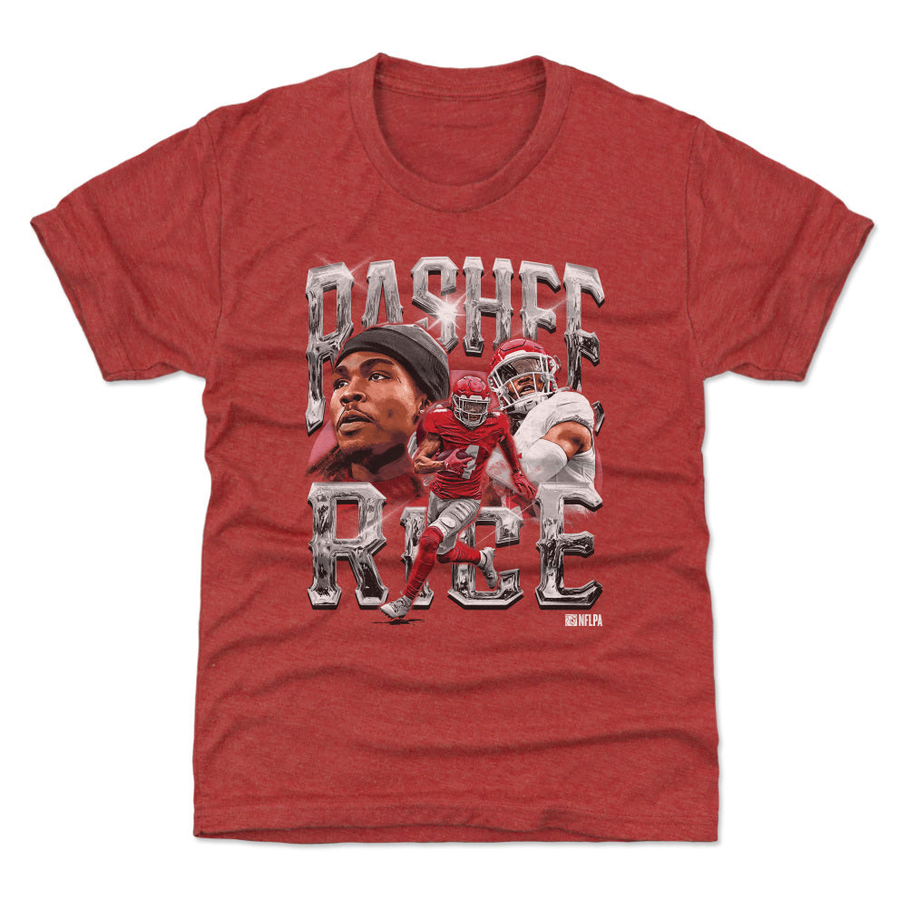 Rashee Rice Kids T-Shirt | 500 LEVEL