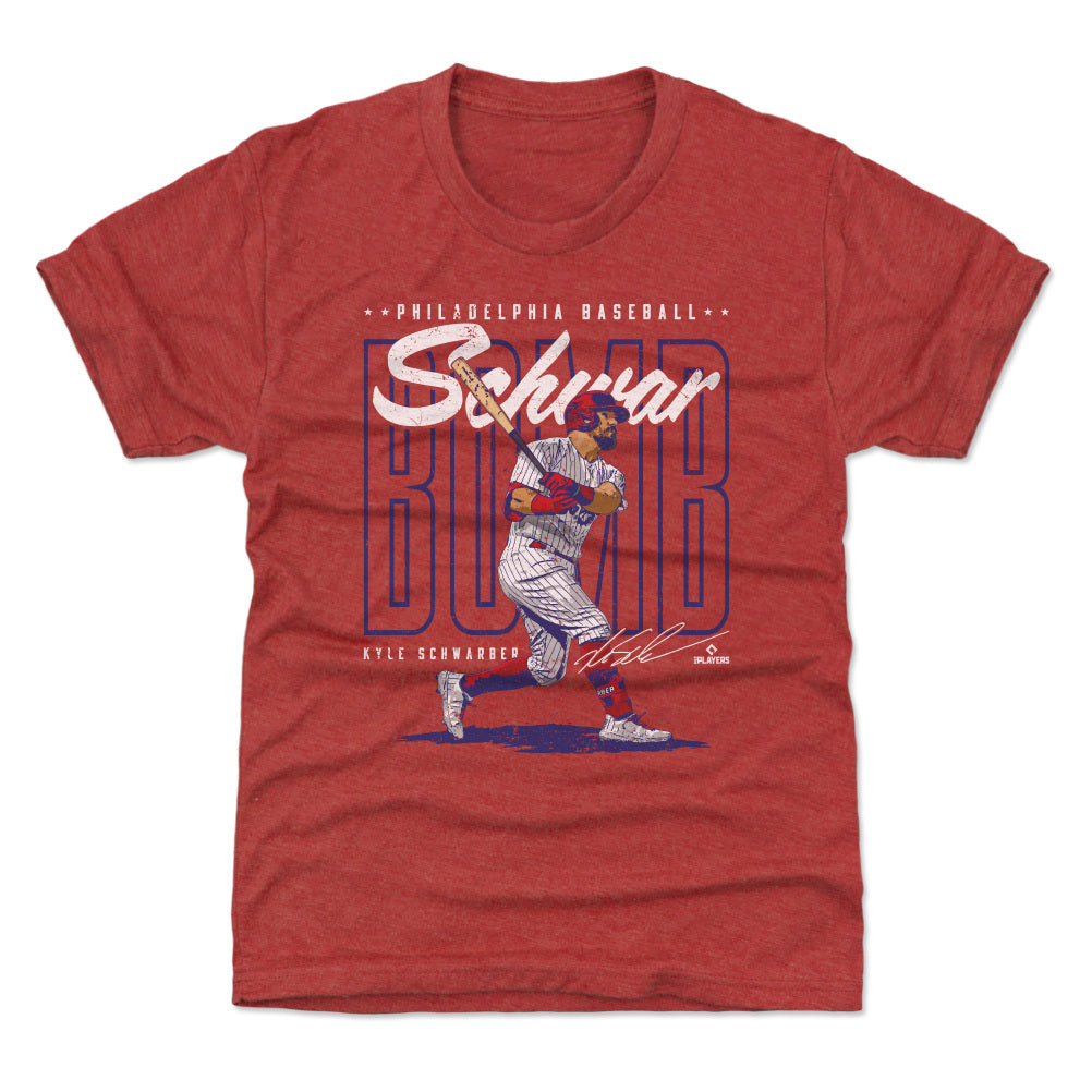 Kyle Schwarber Kids T-Shirt | 500 LEVEL