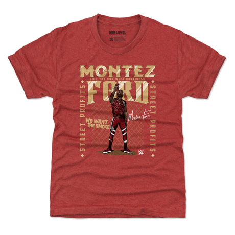 Montez Ford Kids T-Shirt | 500 LEVEL