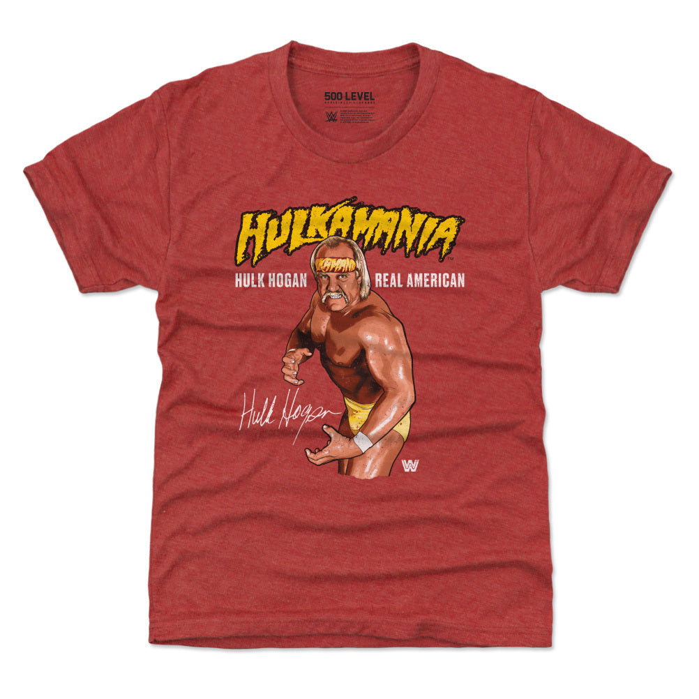 Hulk Hogan Kids T-Shirt | 500 LEVEL