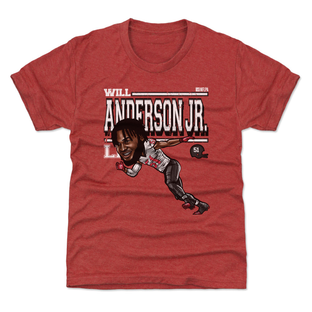 Will Anderson Jr. Kids T-Shirt | 500 LEVEL