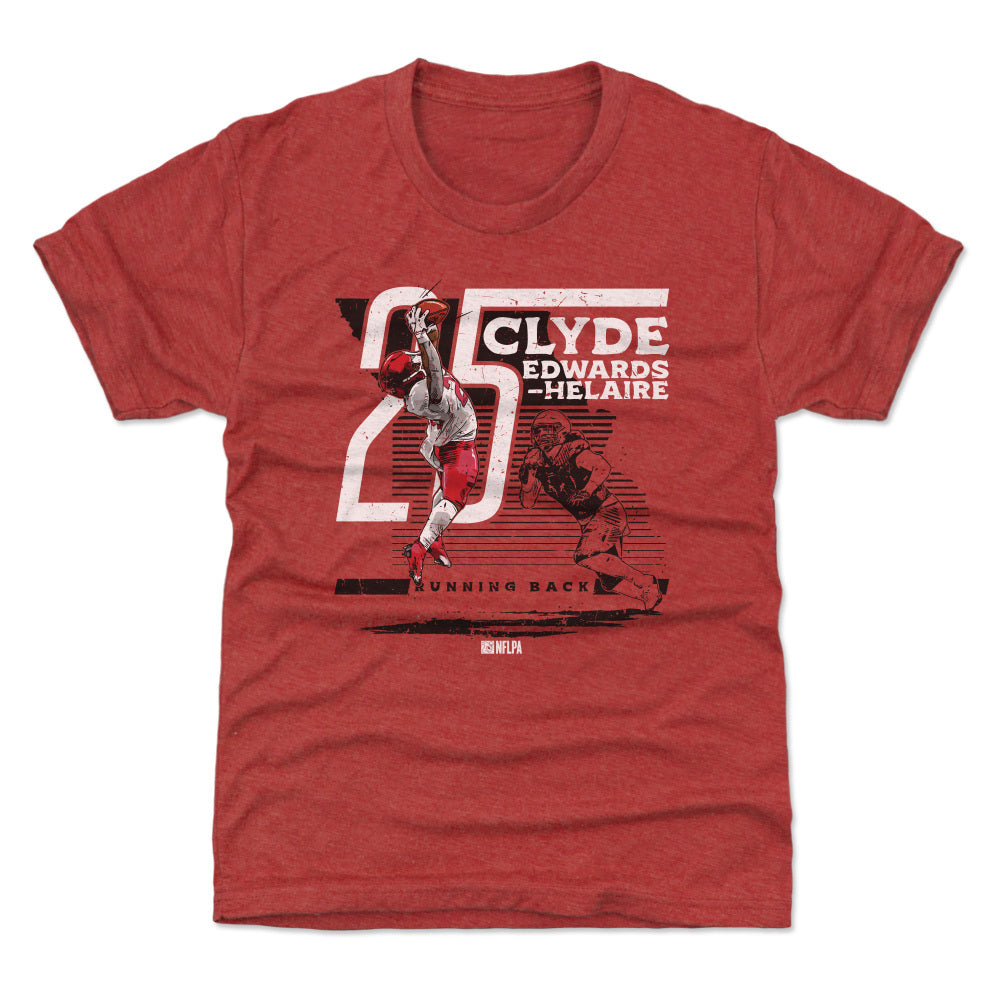 Clyde Edwards-Helaire Kids T-Shirt | 500 LEVEL