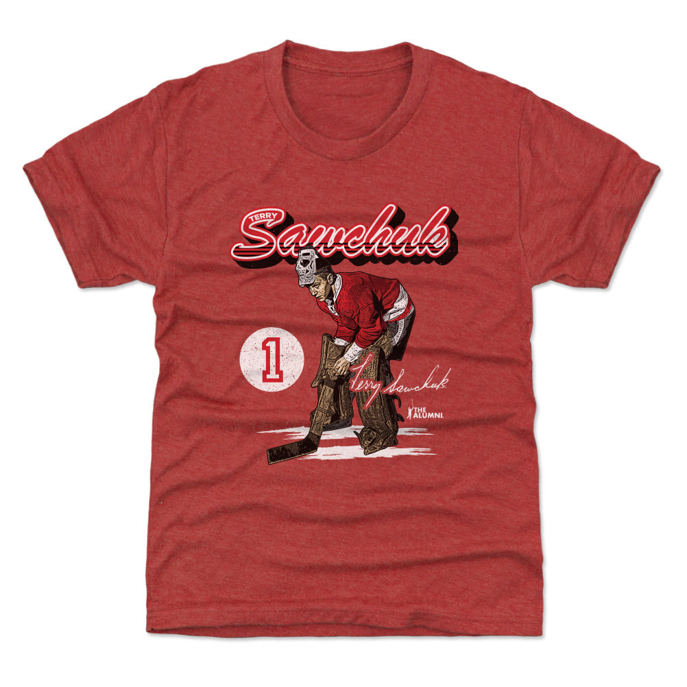 Terry Sawchuk Kids T-Shirt | 500 LEVEL