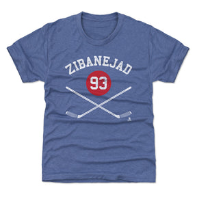 Mika Zibanejad Kids T-Shirt | 500 LEVEL