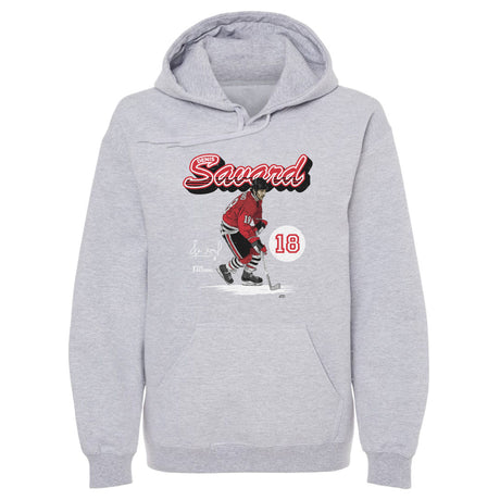 Denis Savard Men's Hoodie | 500 LEVEL