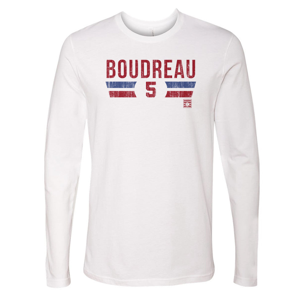 Lou Boudreau Men&#39;s Long Sleeve T-Shirt | 500 LEVEL