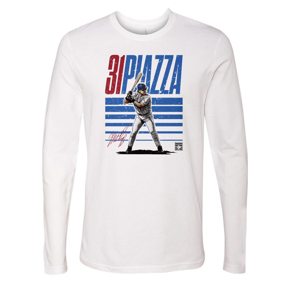 Mike Piazza Men&#39;s Long Sleeve T-Shirt | 500 LEVEL