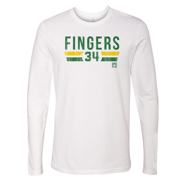 Rollie Fingers Men's Long Sleeve T-Shirt | 500 LEVEL