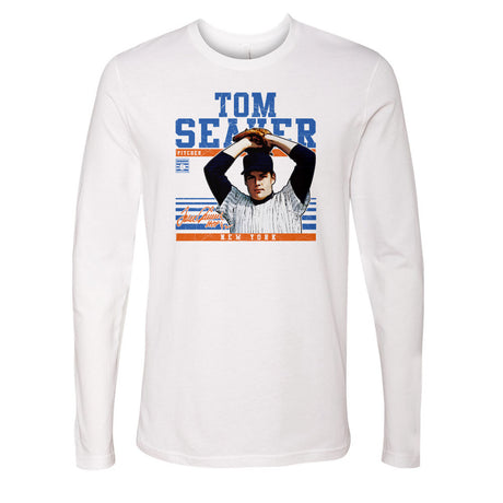 Tom Seaver Men's Long Sleeve T-Shirt | 500 LEVEL