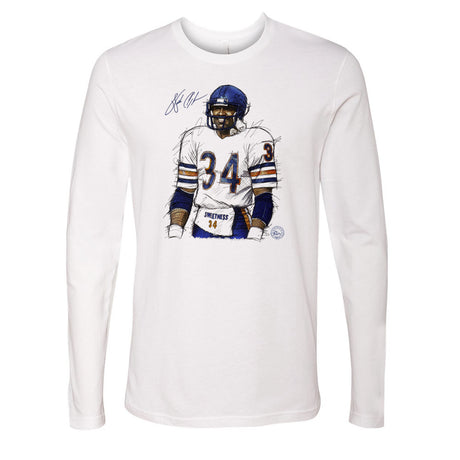 Walter Payton Men's Long Sleeve T-Shirt | 500 LEVEL