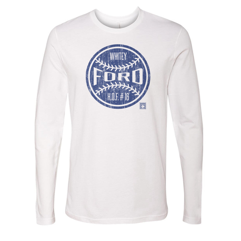 Whitey Ford Men&#39;s Long Sleeve T-Shirt | 500 LEVEL