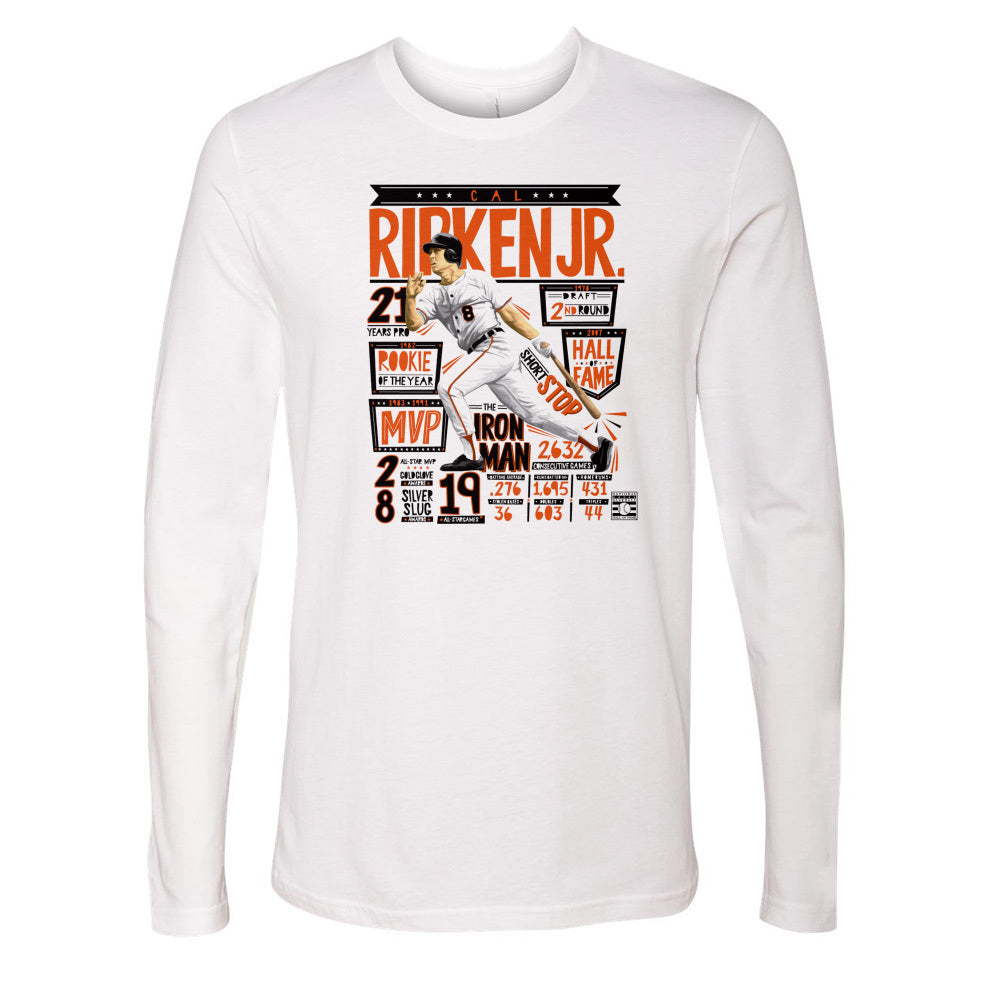 Cal Ripken Jr. Men&#39;s Long Sleeve T-Shirt | 500 LEVEL