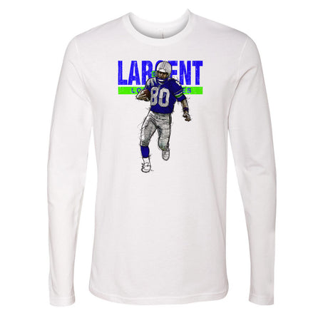 Steve Largent Men's Long Sleeve T-Shirt | 500 LEVEL