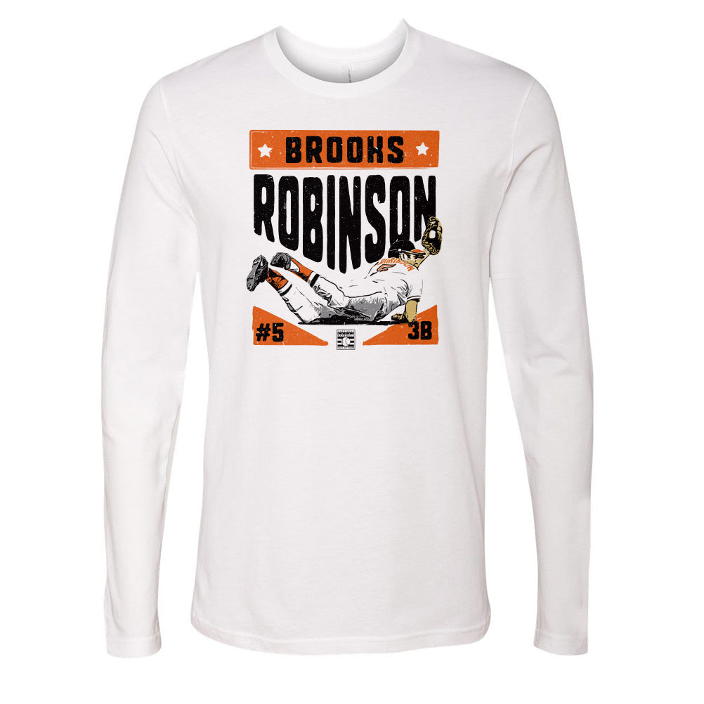 Brooks Robinson Men's Long Sleeve T-Shirt | 500 LEVEL