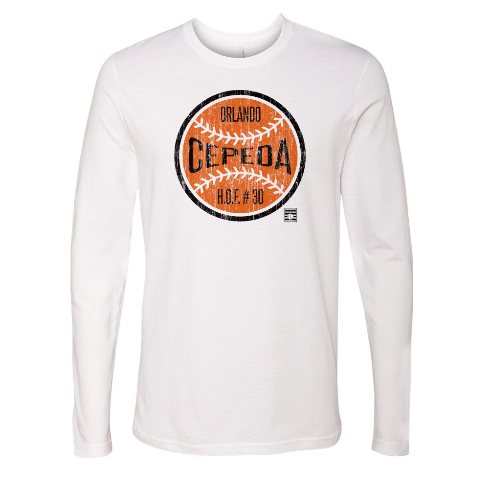 Orlando Cepeda Men's Long Sleeve T-Shirt | 500 LEVEL
