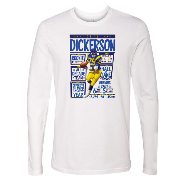 Eric Dickerson Men's Long Sleeve T-Shirt | 500 LEVEL