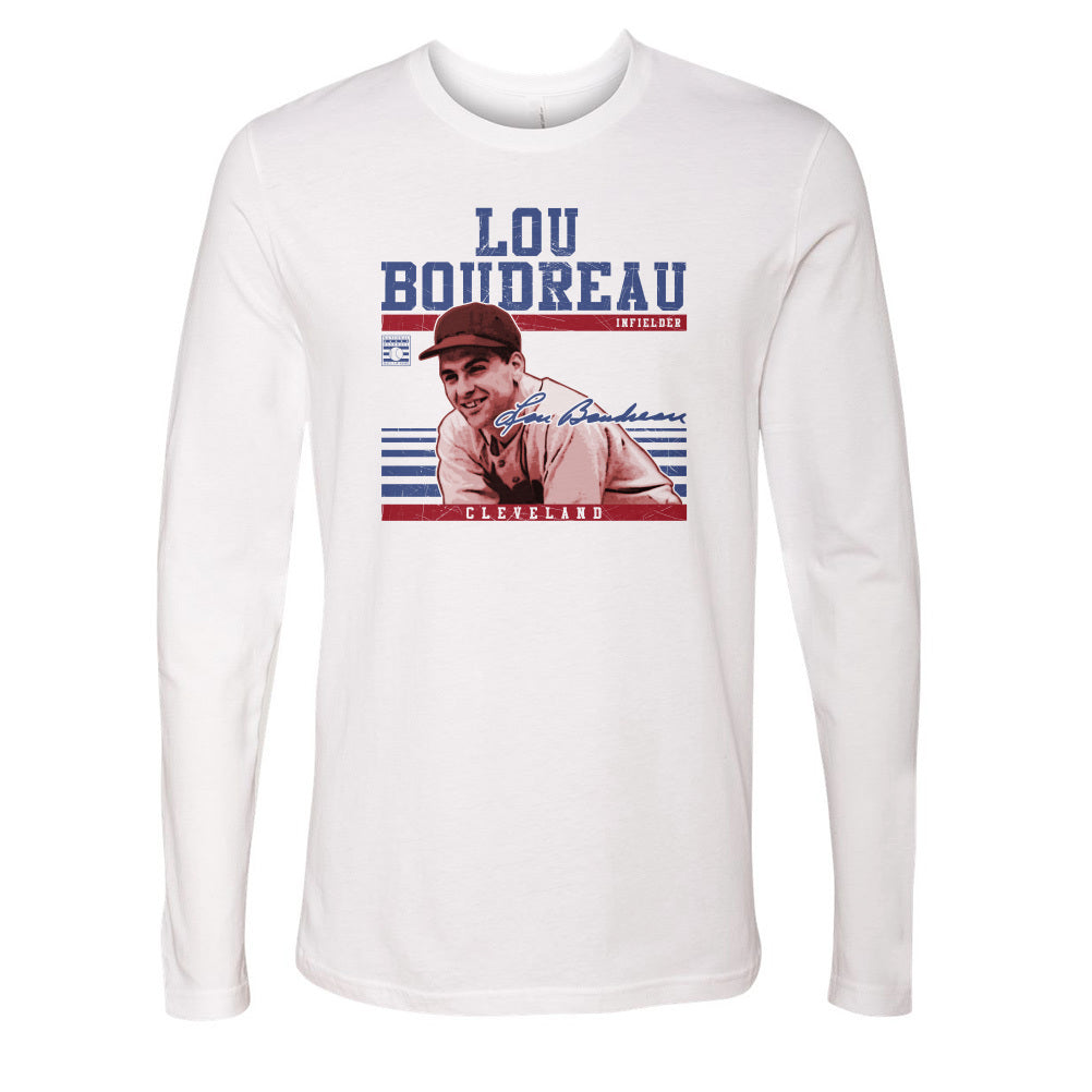 Lou Boudreau Men's Long Sleeve T-Shirt | 500 LEVEL