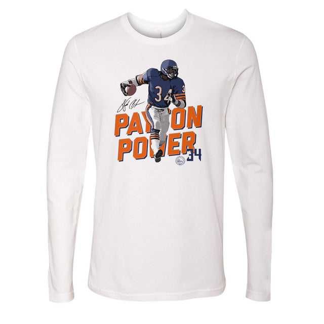 Walter Payton Men's Long Sleeve T-Shirt | 500 LEVEL