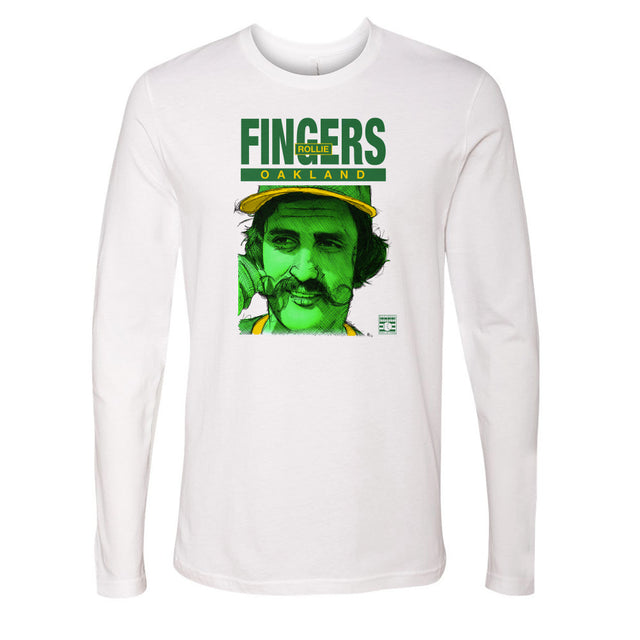 Rollie Fingers Men's Long Sleeve T-Shirt | 500 LEVEL