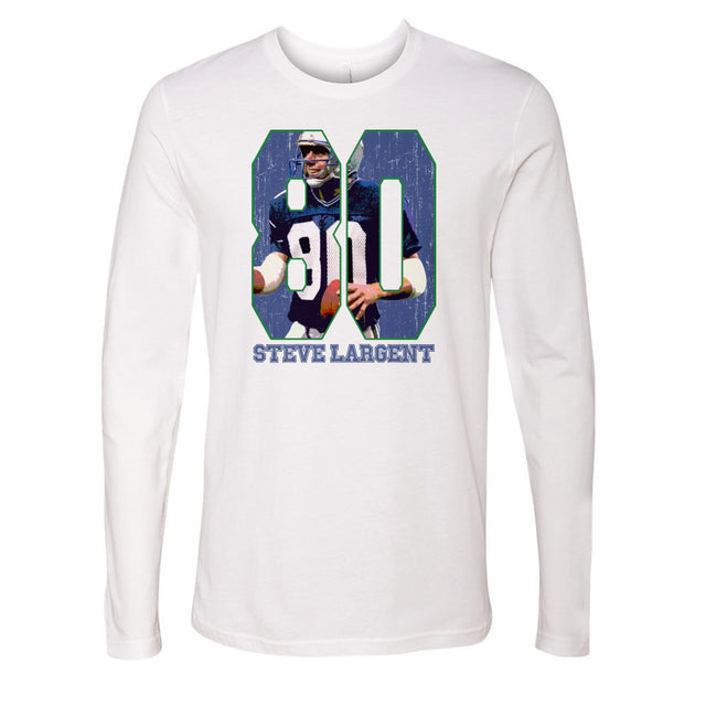 Steve Largent Men's Long Sleeve T-Shirt | 500 LEVEL
