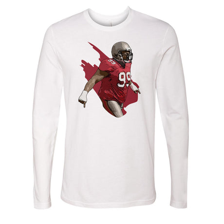 Warren Sapp Men's Long Sleeve T-Shirt | 500 LEVEL