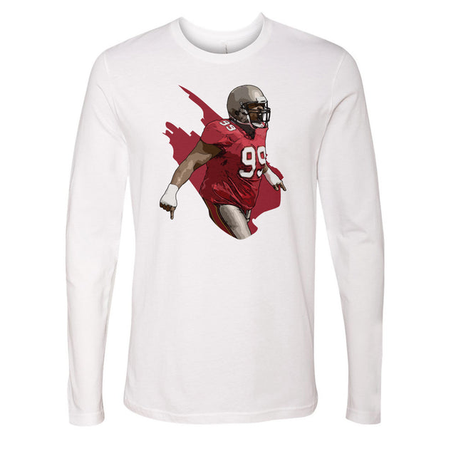 Warren Sapp Men's Long Sleeve T-Shirt | 500 LEVEL