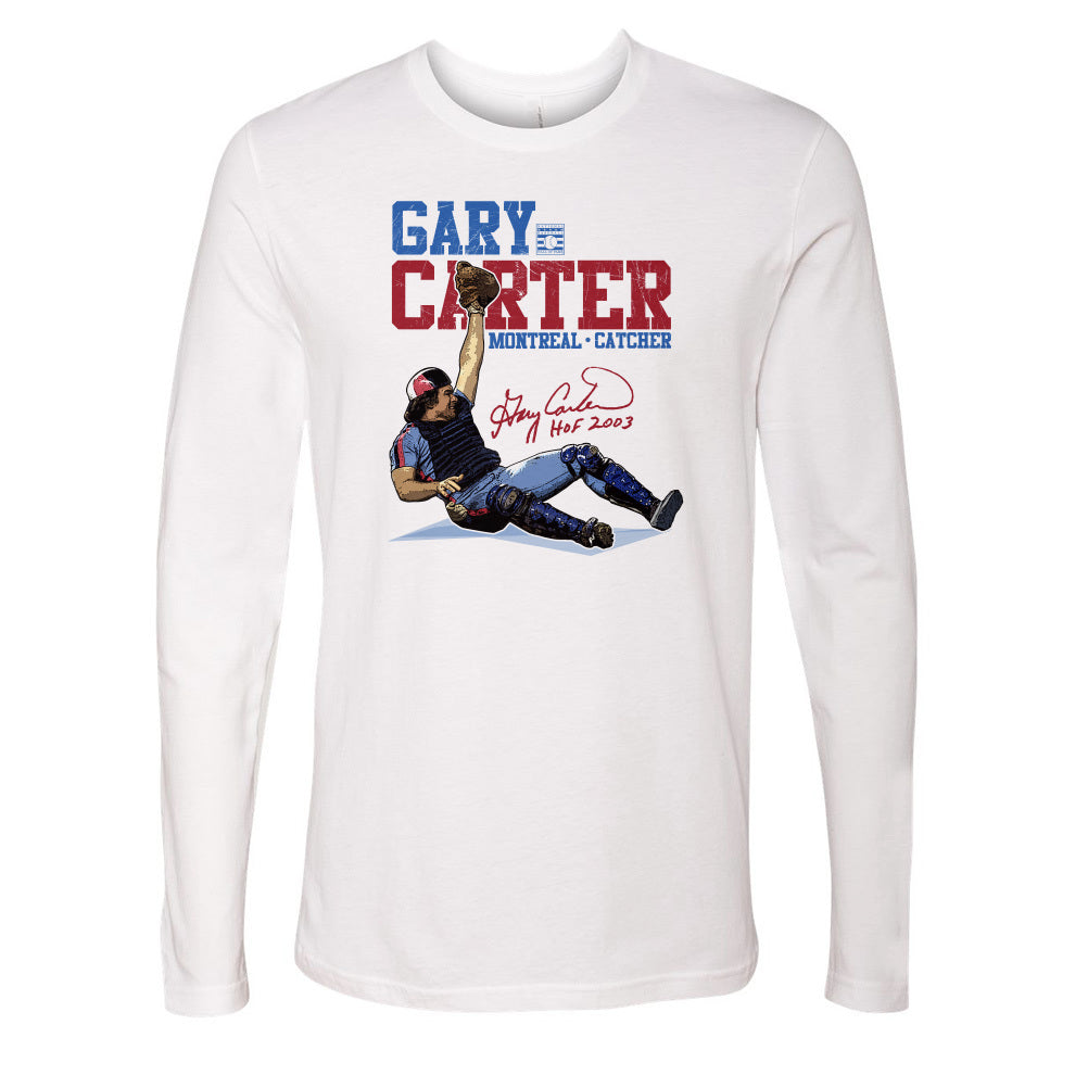 Gary Carter Men's Long Sleeve T-Shirt | 500 LEVEL