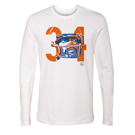 Walter Payton Men's Long Sleeve T-Shirt | 500 LEVEL
