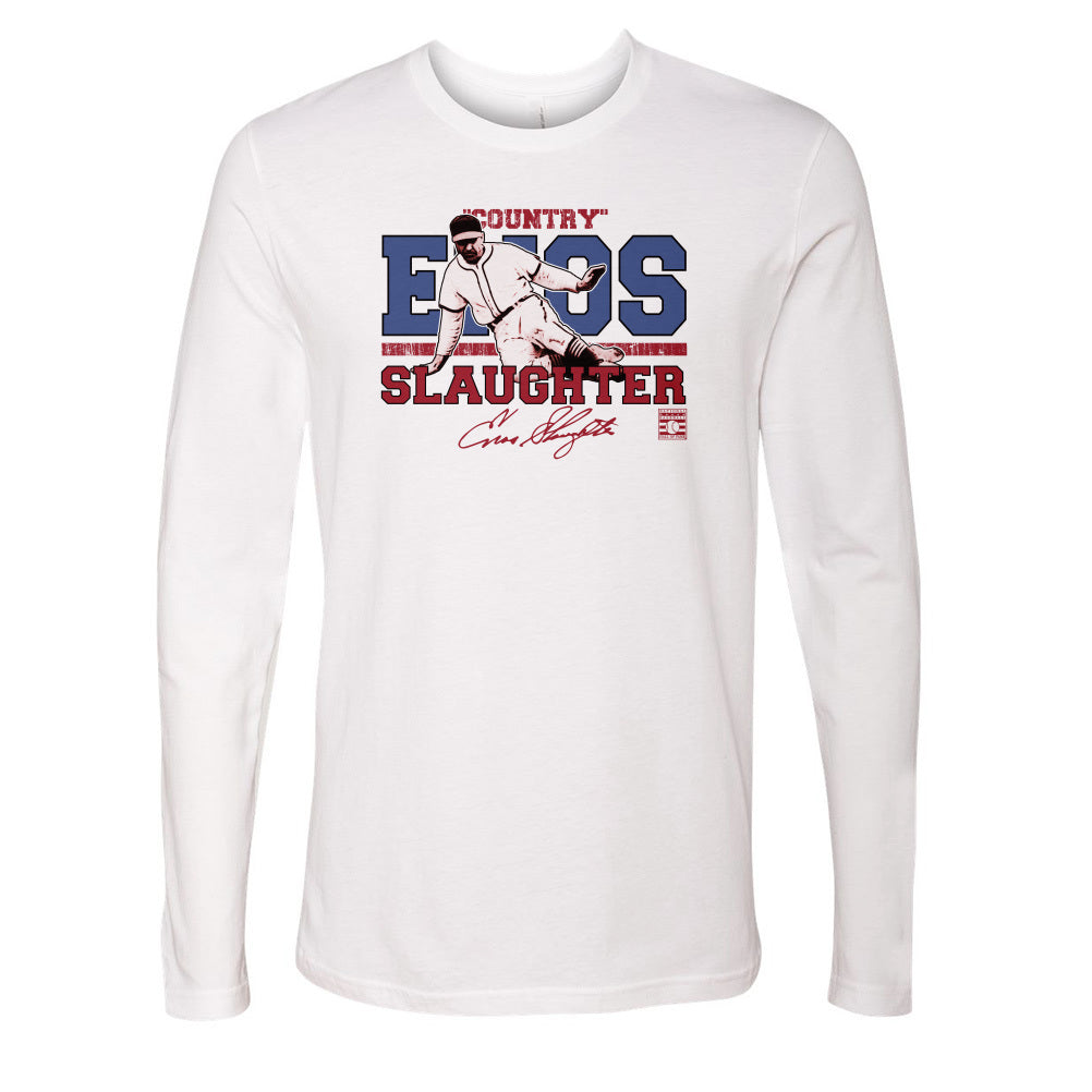 Enos Slaughter Men&#39;s Long Sleeve T-Shirt | 500 LEVEL