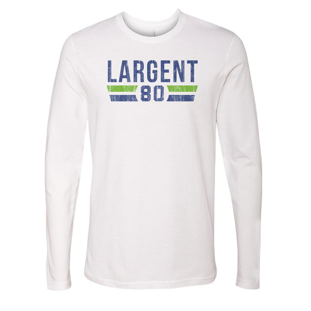 Steve Largent Men's Long Sleeve T-Shirt | 500 LEVEL