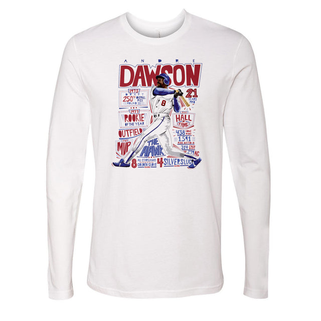 Andre Dawson Men's Long Sleeve T-Shirt | 500 LEVEL