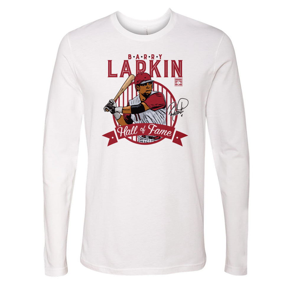 Barry Larkin Men&#39;s Long Sleeve T-Shirt | 500 LEVEL