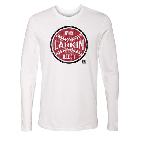 Barry Larkin Men's Long Sleeve T-Shirt | 500 LEVEL