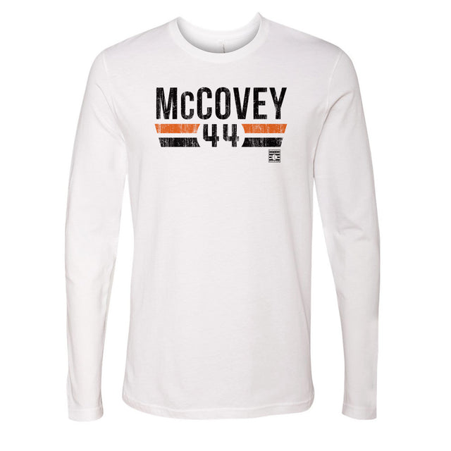 Willie McCovey Men's Long Sleeve T-Shirt | 500 LEVEL