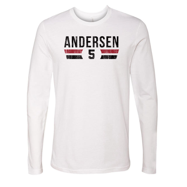 Morten Andersen Men's Long Sleeve T-Shirt | 500 LEVEL
