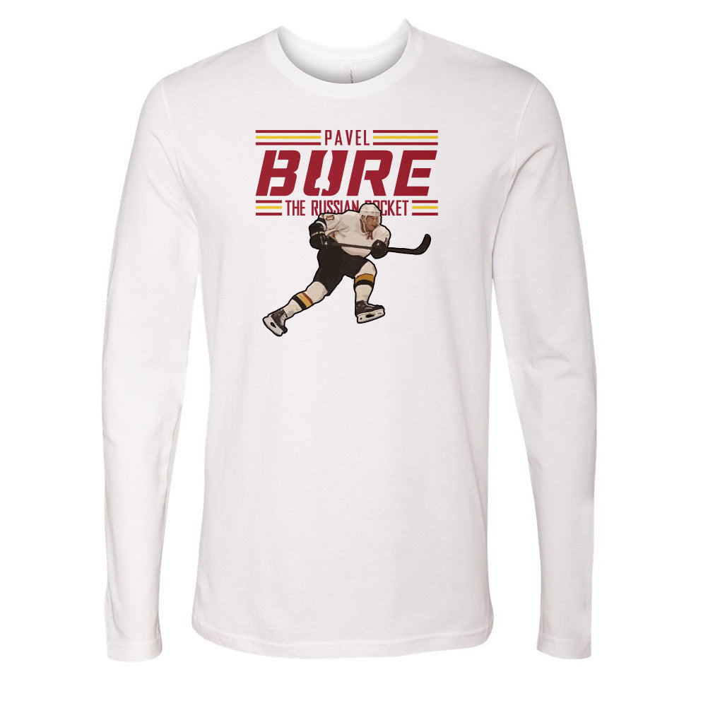 Pavel Bure Men's Long Sleeve T-Shirt | 500 LEVEL